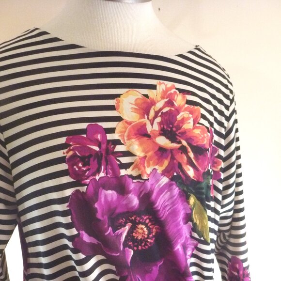 Cocktail Curvy Ruched Wrap Sheath Dress Belted Midi Bodycon 3/4 Sleeve Plus 1X - Picture 5 of 11